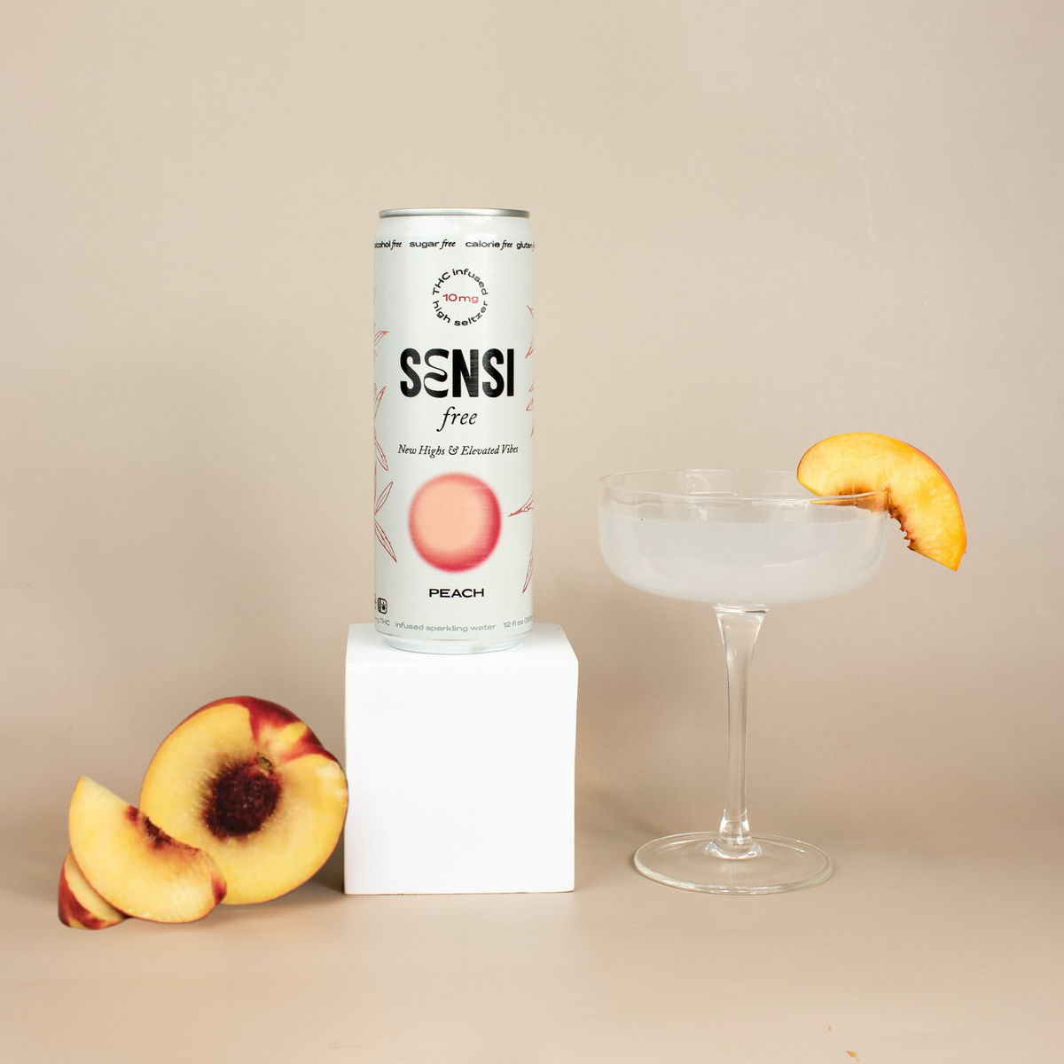 Mix It Up: THC Seltzers with Fruit Garnishes & Syrups