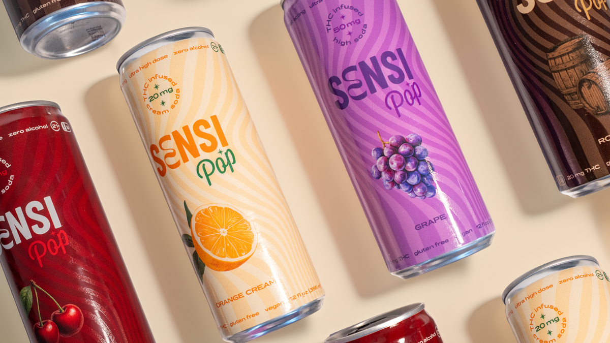 Sensi THC Soda Line Up