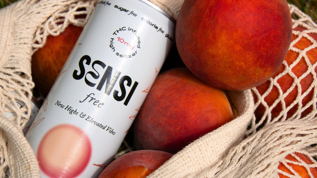Sensi Free Peach 10mg THC