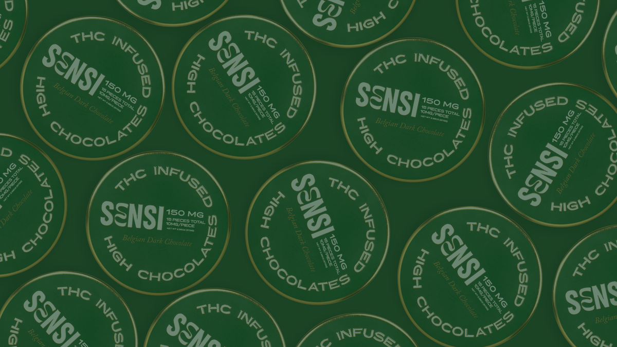 Sensi THC Dark Chocolates