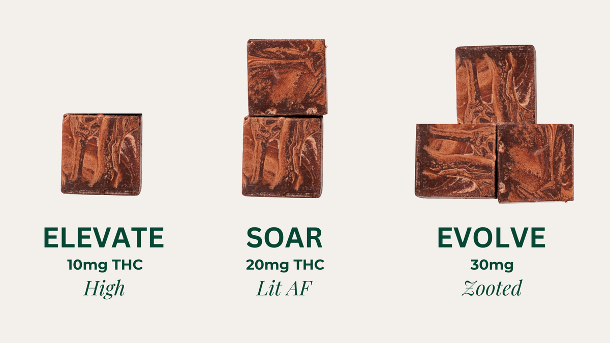 Sensi THC Dark Chocolates Dosing Guide