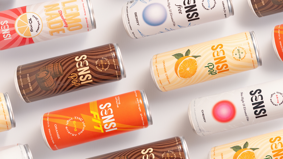 Sensi THC Drinks Variety Pack