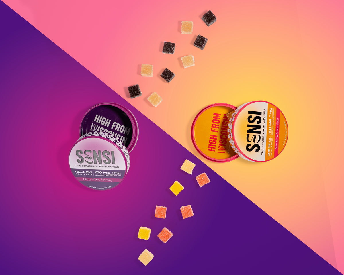 Sensi THC Edibles Day Night Blends