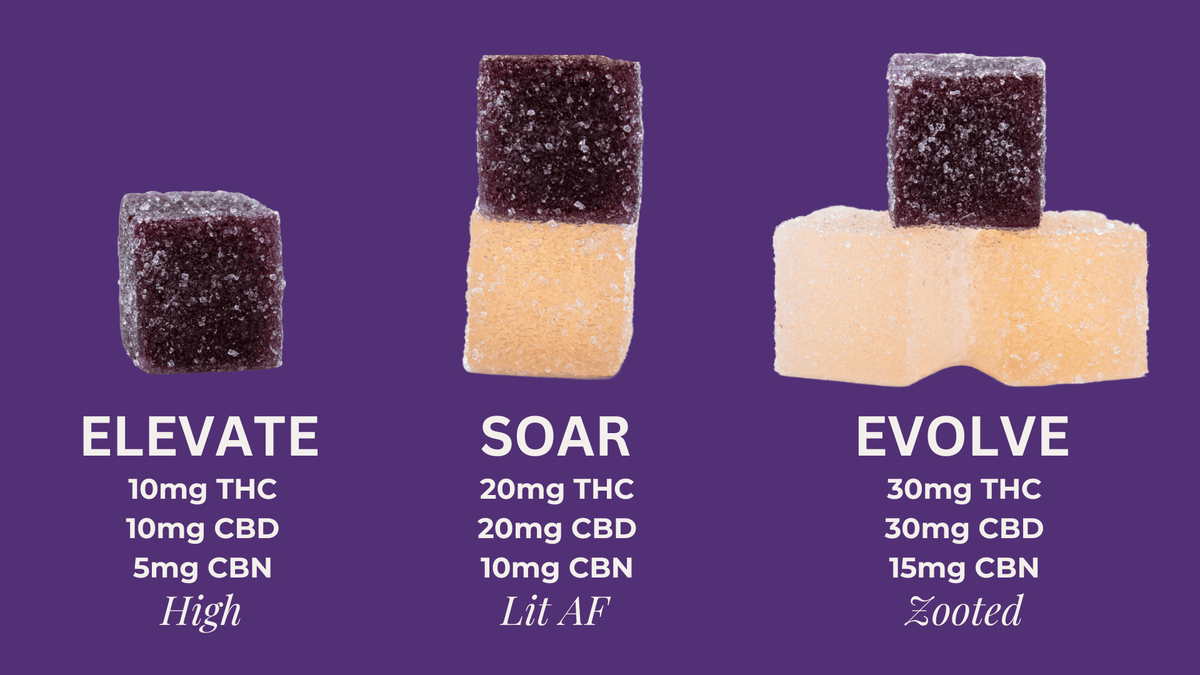 Sensi THC Mellow Gummies Dosing Guide