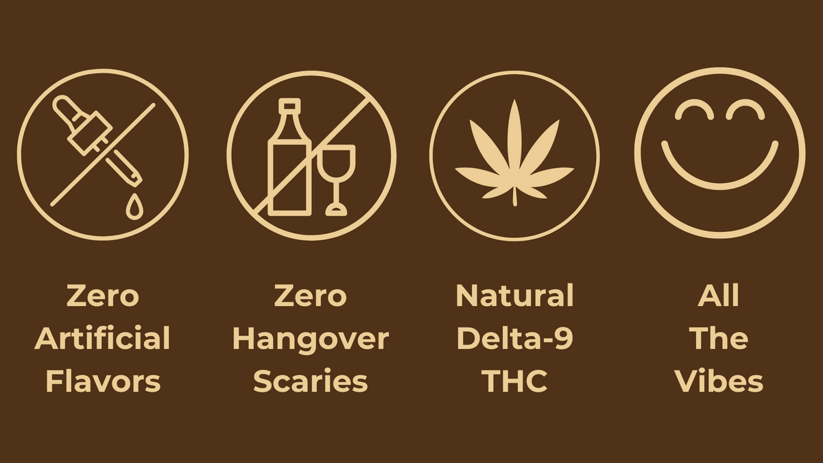 Sensi THC Root Beer Infographic Details