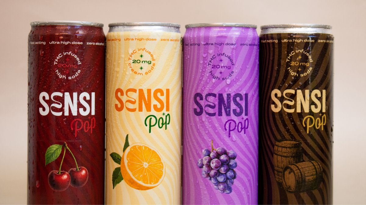 Sensi THC Sodas 20mg